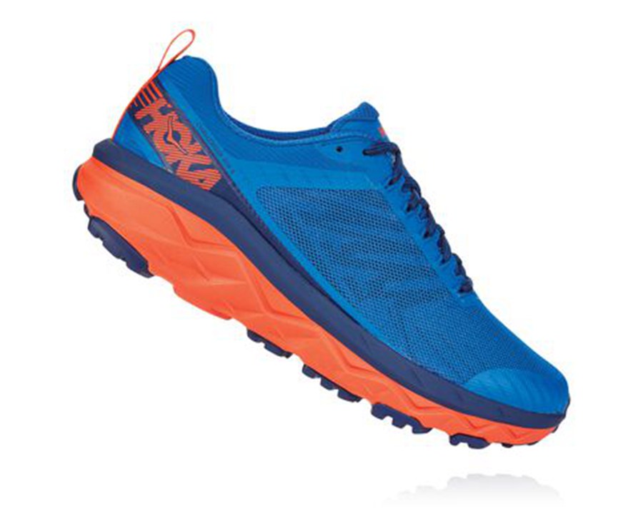 Hoka Australia One One Challenger ATR 5 - Mens Trail Shoes Blue - ICWRV-5416